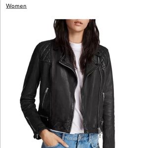 All Saints Leather Jacket